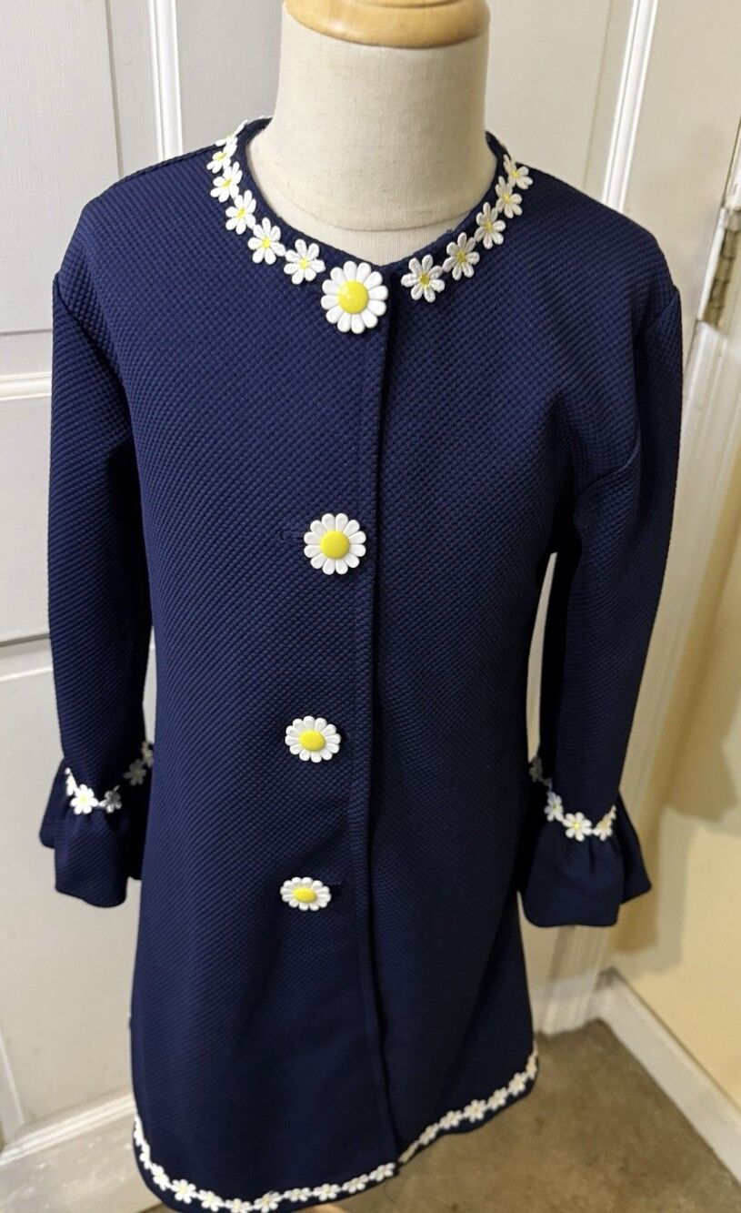 Blueberi Boulevard Dress Coat Girl Size 6